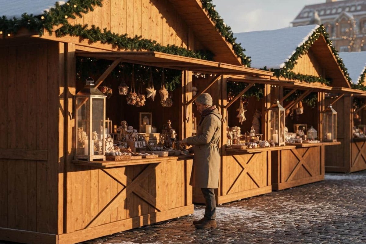 Quel est le salaire d'un vendeur sur un marché de Noël ?